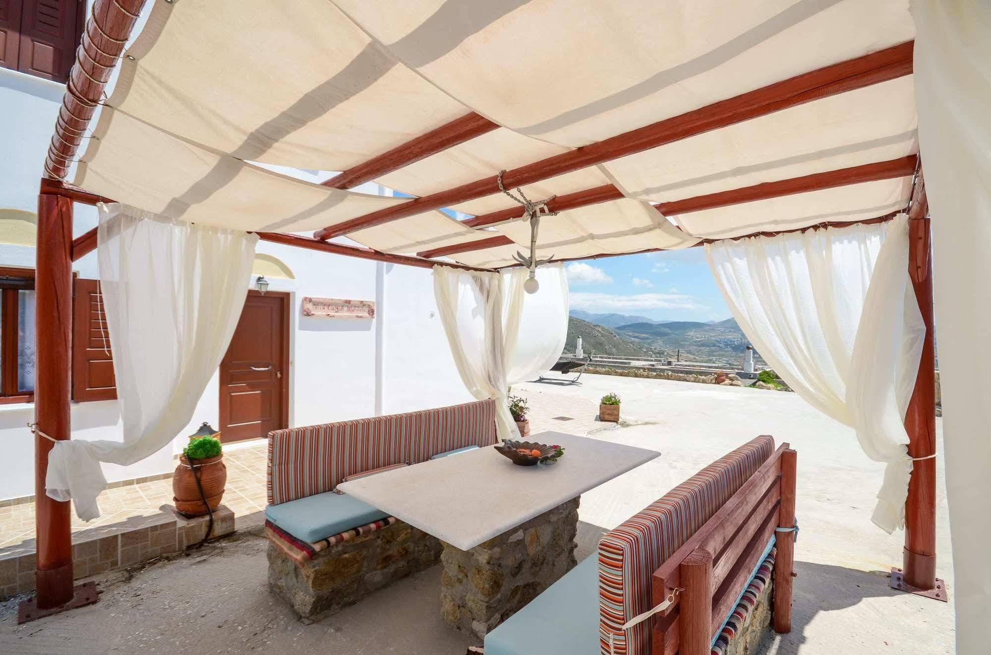 Villa Of Roses In Naxos - Private Villa With Pool Naxos City Eksteriør billede