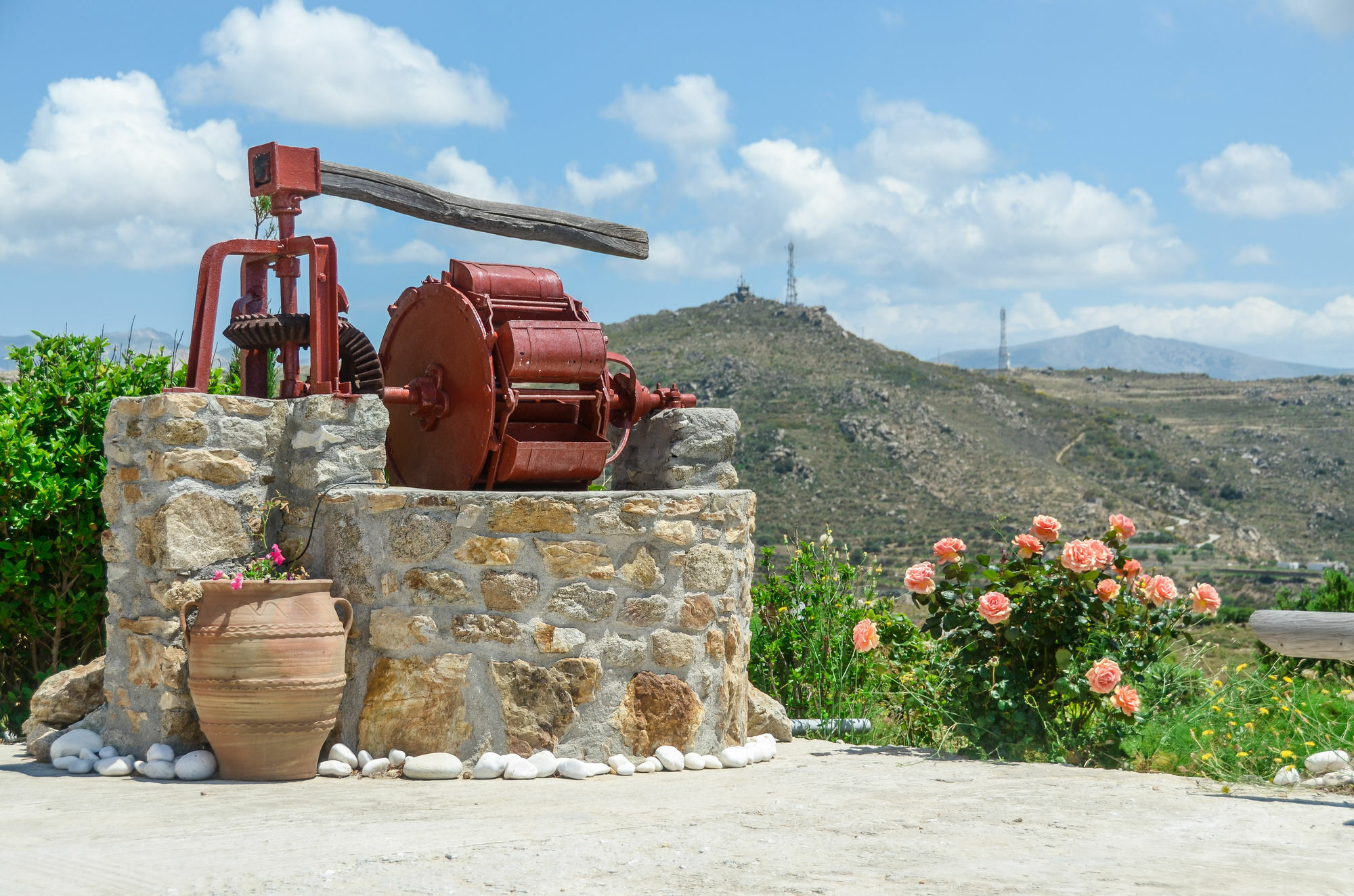 Villa Of Roses In Naxos - Private Villa With Pool Naxos City Eksteriør billede